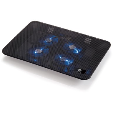 CONCEPTRONIC Hladnjak za laptop, 4 ventilatora, USB-A 2.0, 15,6"